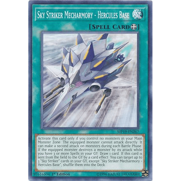 Sky Striker Mecharmory - Hercules Base - MP19-EN267 - Common