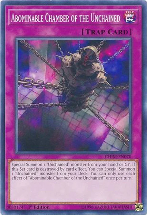 Abominable Chamber of the Unchained - CHIM-EN070 - Common 