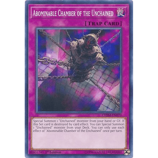 Abominable Chamber of the Unchained - CHIM-EN070 - Common 