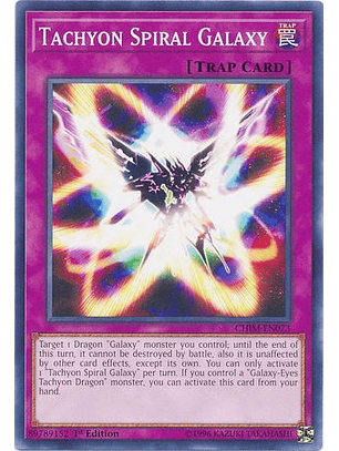 Tachyon Spiral Galaxy - CHIM-EN073 - Common 