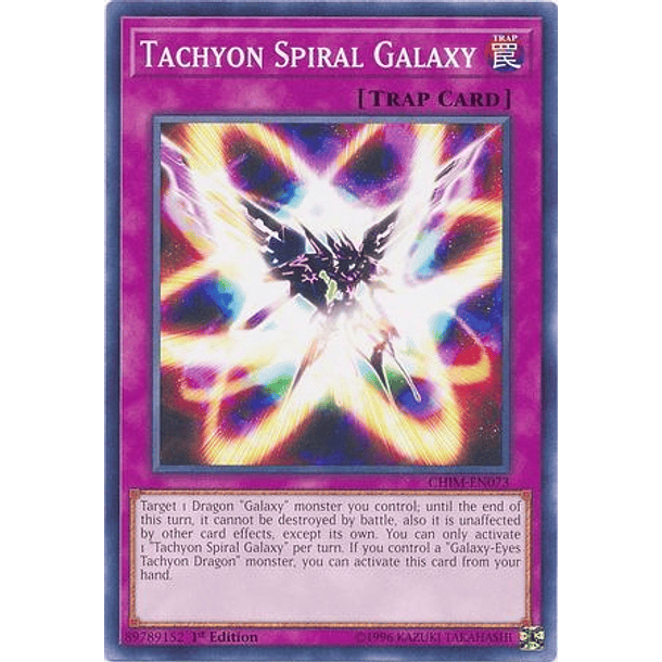Tachyon Spiral Galaxy - CHIM-EN073 - Common 