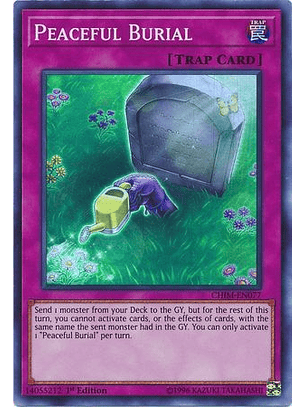 Peaceful Burial - CHIM-EN077 - Super Rare 