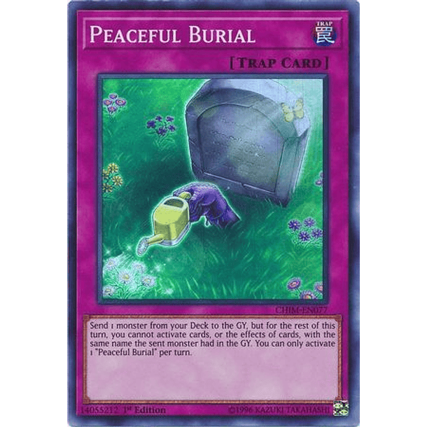 Peaceful Burial - CHIM-EN077 - Super Rare 