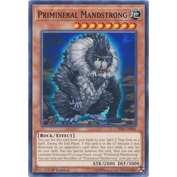 Primineral Mandstrong - CHIM-EN081 - Common 