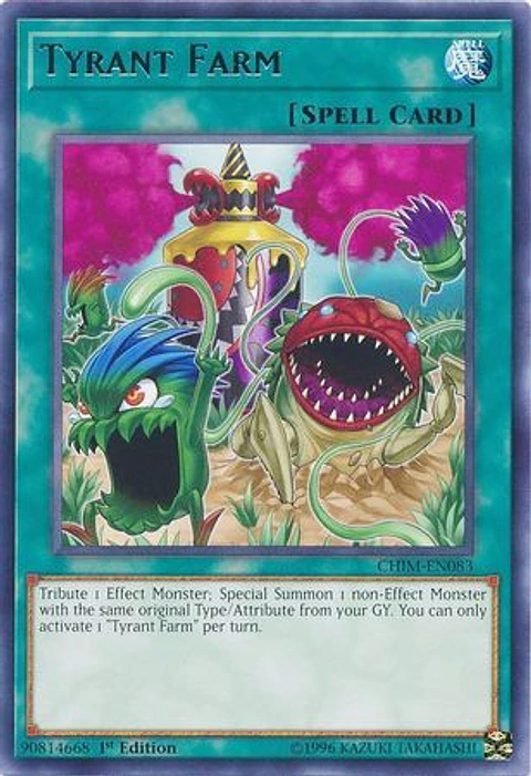 Tyrant Farm - CHIM-EN083 - Rare 
