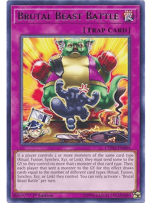 Brutal Beast Battle - CHIM-EN084 - Rare 