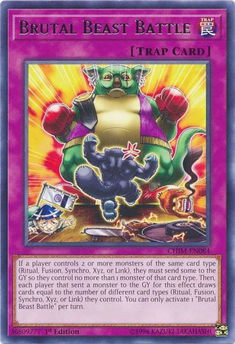Brutal Beast Battle - CHIM-EN084 - Rare 