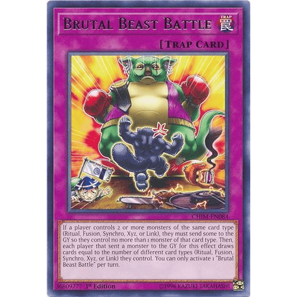 Brutal Beast Battle - CHIM-EN084 - Rare 