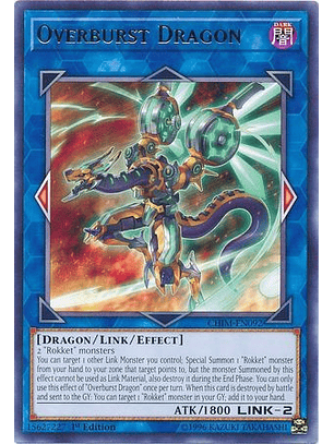 Overburst Dragon - CHIM-EN092 - Rare 