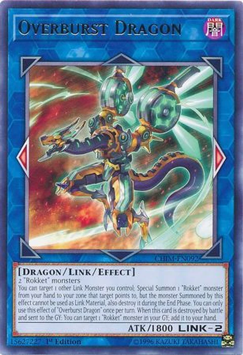 Overburst Dragon - CHIM-EN092 - Rare 