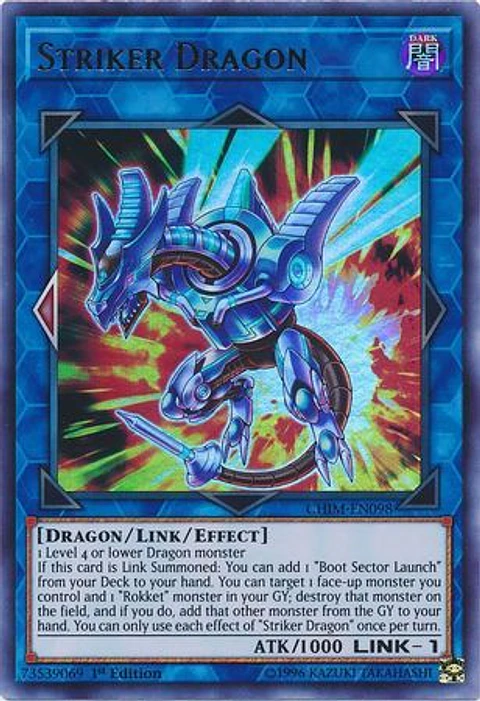 Striker Dragon - CHIM-EN098 - Ultra Rare