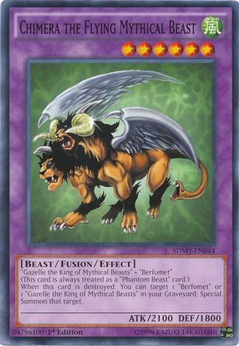 Chimera the Flying Mythical Beast - SDMY-EN044 - Common 