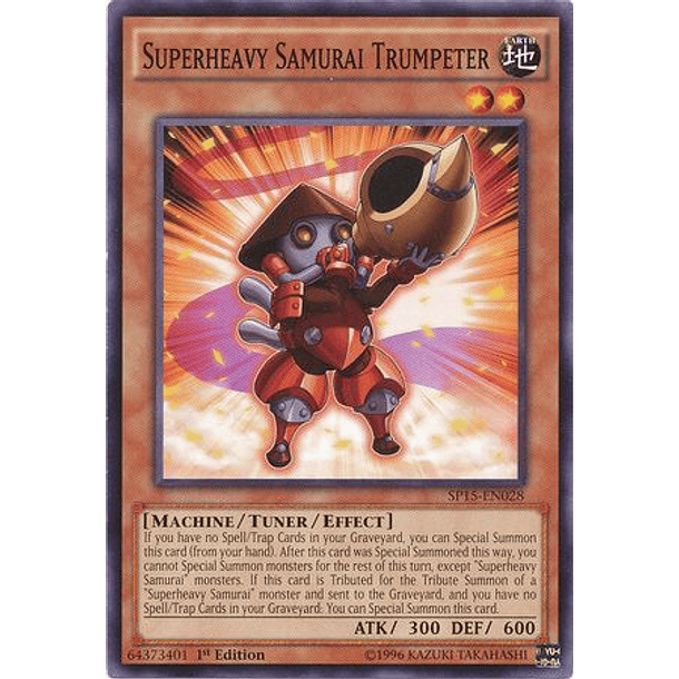 Superheavy Samurai Trumpeter - SP15-EN028 - Common