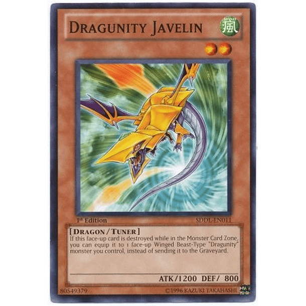 Dragunity Javelin - SDDL-EN011 - Common