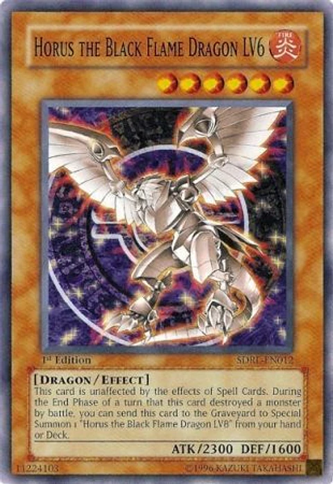Horus the Black Flame Dragon LV6 - SDRL-EN012 - Common 