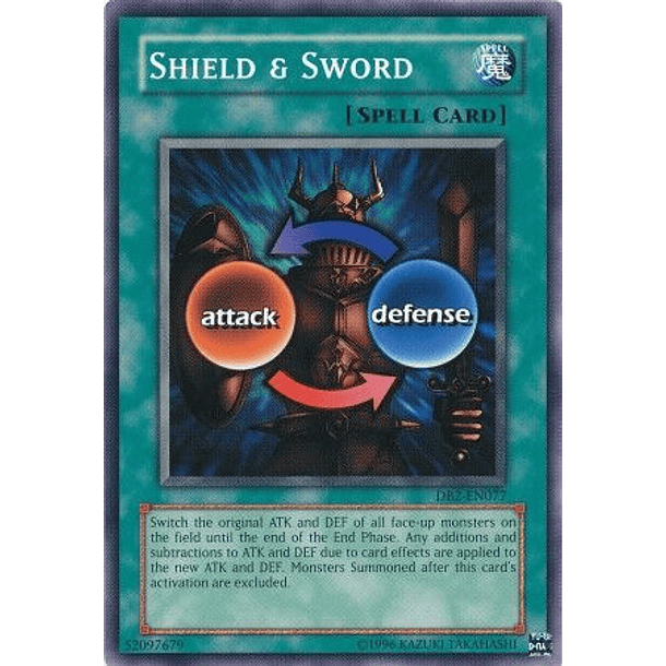 Shield & Sword - DB2-EN077 - Common