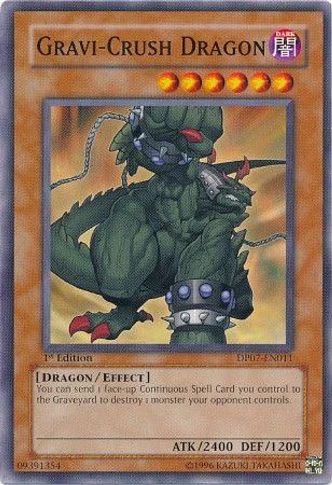 Gravi-Crush Dragon - DP07-EN011 - Common