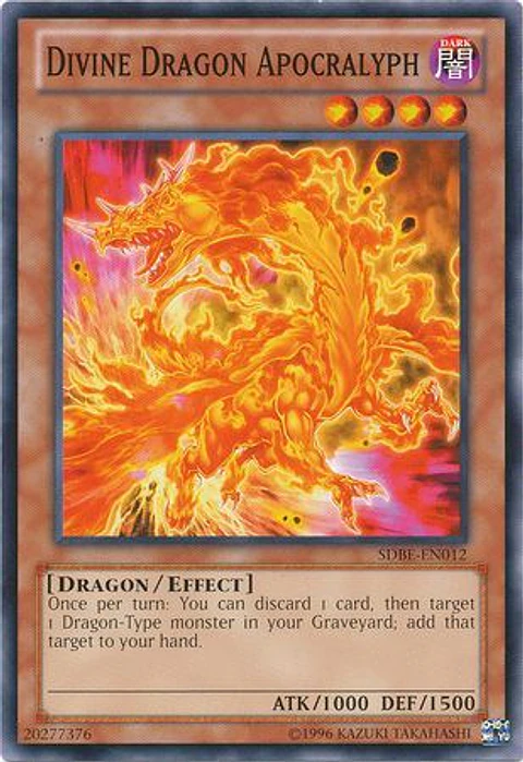 Divine Dragon Apocralyph - SDBE-EN012 - Common