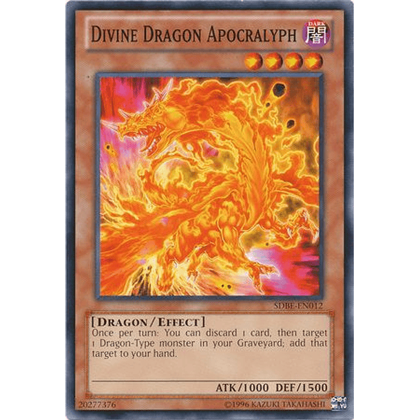 Divine Dragon Apocralyph - SDBE-EN012 - Common