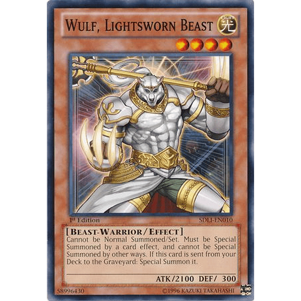 Wulf, Lightsworn Beast - SDLI-EN010 - Common