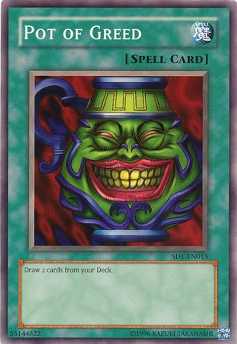 Pot of Greed - SD1-EN015 - Common