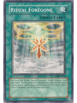 Ritual Foregone - CDIP-EN039 - Common 