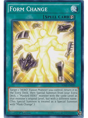 Form Change - SDHS-EN020 - Common 