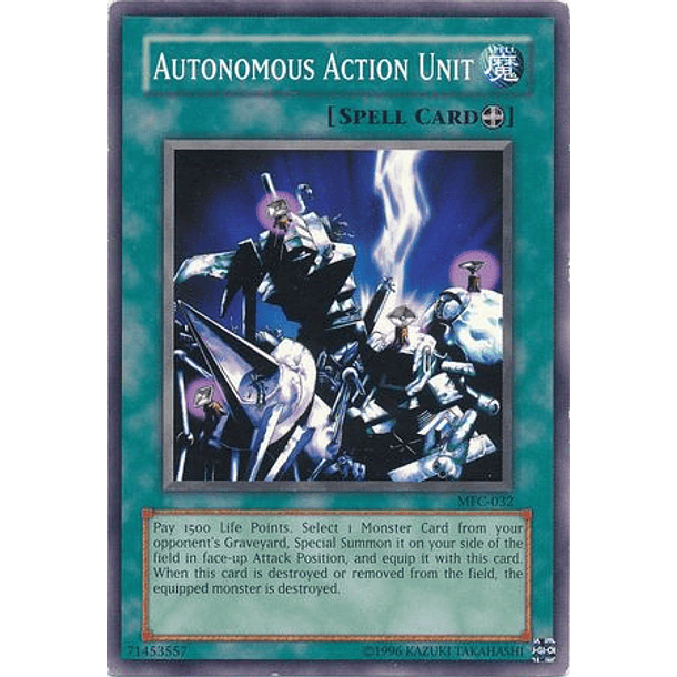 Autonomous Action Unit - MFC-032 - Common