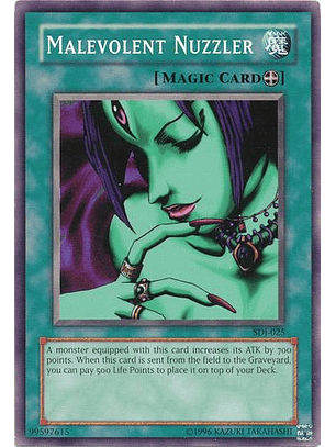 Malevolent Nuzzler - SDJ-025 - Common 