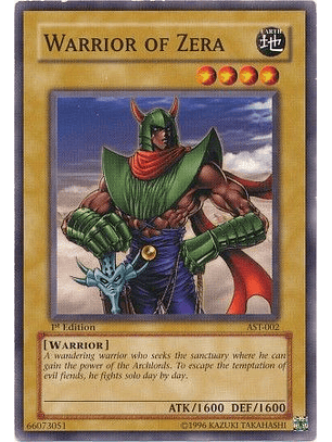 Warrior of Zera - AST-002 - Common