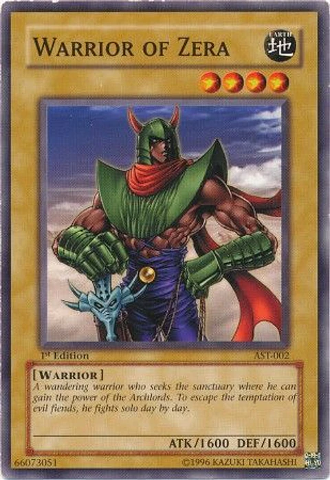 Warrior of Zera - AST-002 - Common