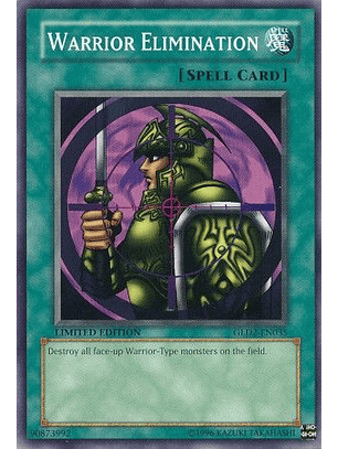 Warrior Elimination - GLD2-EN035 - Common
