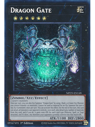 Dragon Gate - MP25-EN148 - Prismatic Secret Rare