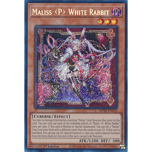 Maliss P White Rabbit - MP25-EN122 - Prismatic Secret Rare 