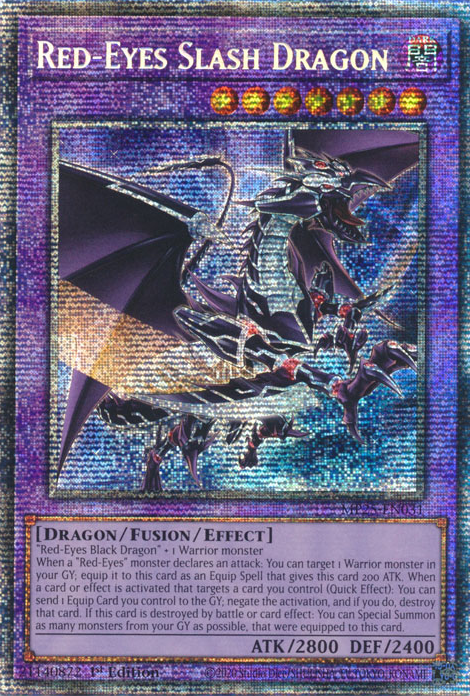 Red-Eyes Slash Dragon - MP25-EN031 - Starlight Rare 1