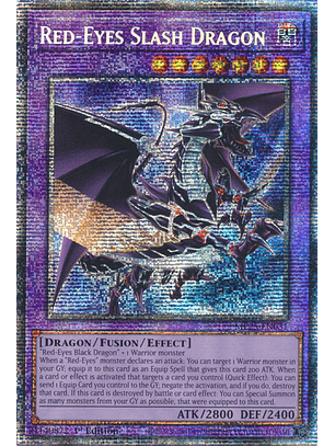 Red-Eyes Slash Dragon - MP25-EN031 - Starlight Rare