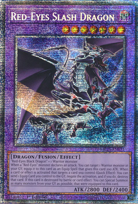 Red-Eyes Slash Dragon - MP25-EN031 - Starlight Rare