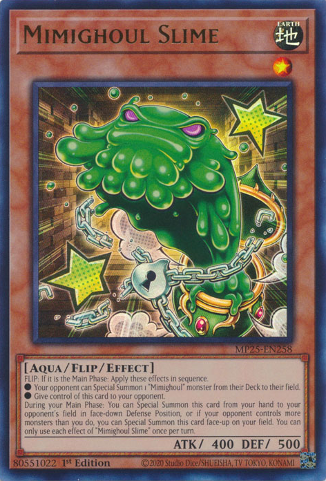 Mimighoul Slime - MP25-EN258 - Ultra Rare  1