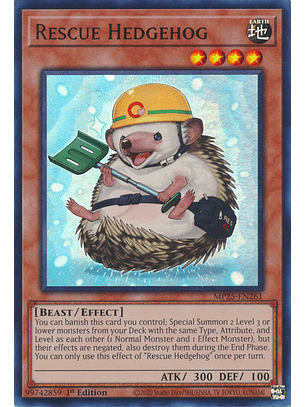 Rescue Hedgehog - MP25-EN261 - Ultra Rare 