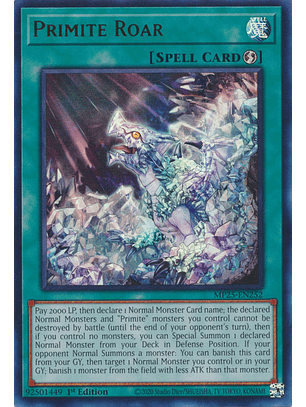 Primite Roar - MP25-EN252 - Ultra Rare 
