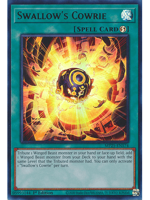 Swallow's Cowrie - MP25-EN174 - Ultra Rare 