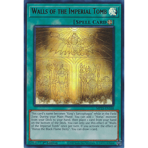 Walls of the Imperial Tomb - MP25-EN168 - Ultra Rare 