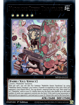 Madolche Queen Tiarafraise - MP25-EN222 - Ultra Rare 