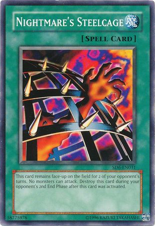 Nightmare's Steelcage - SD6-EN031 - Common 1