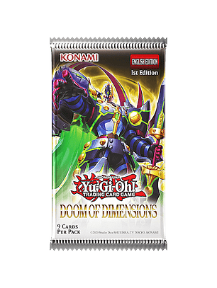 Doom of Dimensions Sobre con 9 Cartas