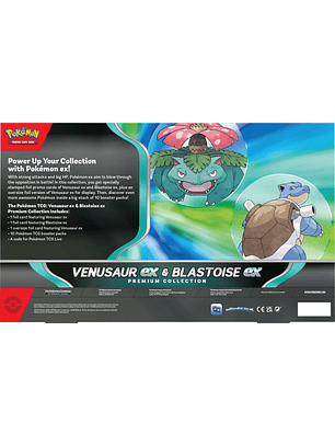 Venusaur ex & Blastoise Ex Premium Collection 