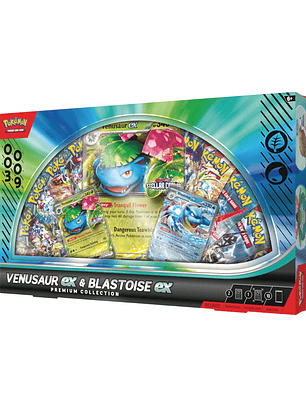 Venusaur ex & Blastoise Ex Premium Collection 