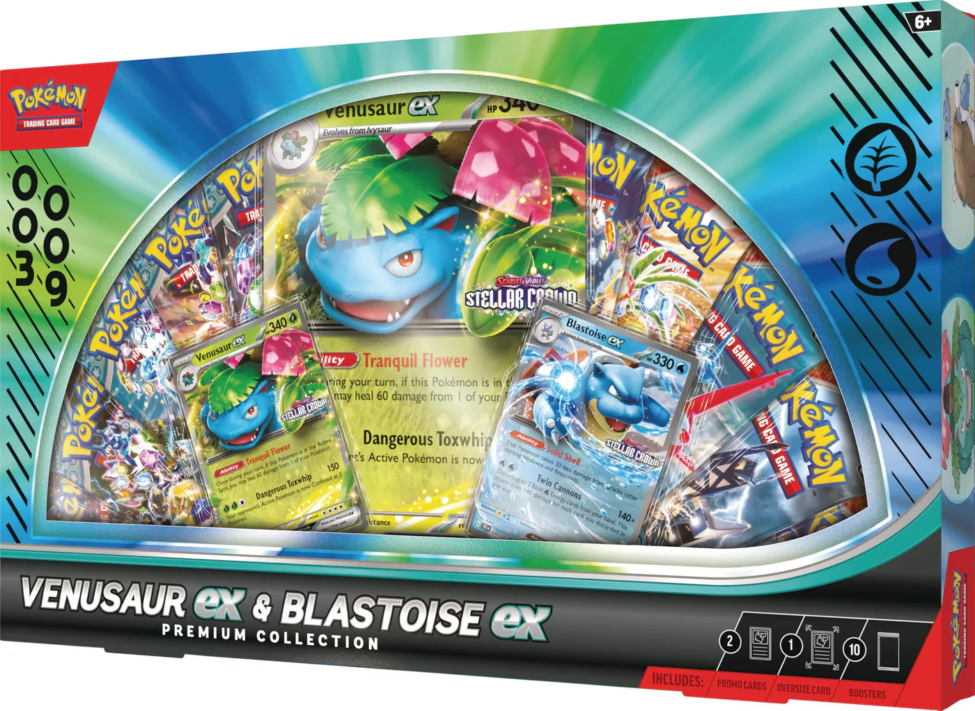 Venusaur ex & Blastoise Ex Premium Collection  1