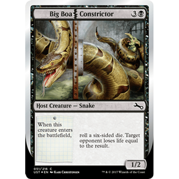 Big Boa Constrictor - UST - C 
