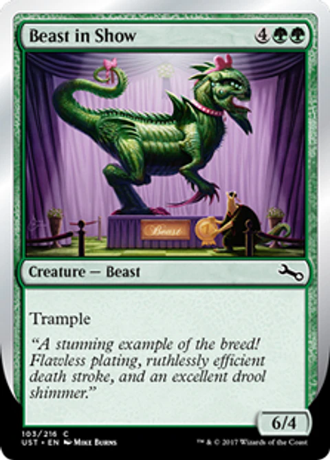 Beast in Show (Tyrranax) - UST - C
